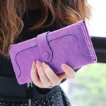 BVLRIGA Nubuck leather wallet women luxury brand coin purse bag female clutch bag Handbags dollar price long wallets carteira