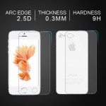 Baixin 2pcs/lot Front + Back 0.3mm 2.5D HD Ultra Thin Tempered Glass for iPhone4 4S Screen Protector for iPhone 4 4G 4S Film
