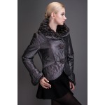 Basic Editions Women Winter Short Slim Cotton Coat  Rabbit Fur Warm Jackets Coats - S109