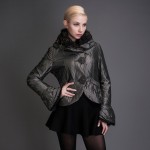 Basic Editions Women Winter Short Slim Cotton Coat  Rabbit Fur Warm Jackets Coats - S109