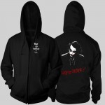 Batman Joker Jack Napier Why so serious Zip up Cotton Black Printing Pattern Sweatshirts Hoodies Coats