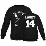 Beacon Hills Lacrosse 11 14 24 Logo Wolf Men Hooded Hoodie TeenWolf Stiles Stilinski Teen Sweatshirt Men Pullover