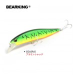 Bearking A+ 2017 hot model fishing lures hard bait 7color for choose 10cm 15g minnow,quality professional minnow depth0.8-1.5m