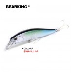 Bearking A+ 2017 hot model fishing lures hard bait 7color for choose 10cm 15g minnow,quality professional minnow depth0.8-1.5m