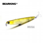 Bearking professional fishing lures,110mm 13g top water pencilbait,walkdog action ,6colors for choose,fishing tackle hard bait