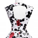 Belle Poque Women Summer Vintage 50s Dresses Audrey Hepburn Elegant Floral Vestidos Plus Size robe Sexy Pin up Rockabilly Dress