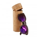 BerWer Free shipping Wood and Bamboo sunglasses with polarized lens in 2017