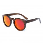 BerWer Free shipping Wood and Bamboo sunglasses with polarized lens in 2017
