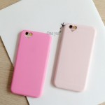 Best Quality Cute candy Color Loving Heart Case For iphone 6 Case For iphone 6S 6 Plus 5 5S SE Phone Cases Cover Capa Fundas HOT