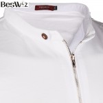 Beswlz New Men's Tops Polo Shirts Long Sleeve Cotton Slim Classical Business Casual Men Spring Autumn Polo Shirts Homme 8908