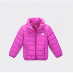 BibiCola 2016 autumn winter children outerwear baby boys girls warm coat kids casual down jacket cotton-padded clothes tracksuit