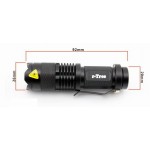 Bicycle Light 7 Watt 2000 Lumens 3 Mode Bike Q5 LED cycling Front Light Bike lights Lamp Torch Waterproof ZOOM flashlight BL0502