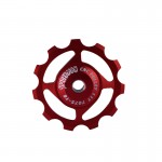 Bicycle Rear Derailleur 7075 Aluminum 11T MTB Road Bike Bicycles Rear Derailleur Pulley Roller Idler Bearing Jockey Wheel Parts