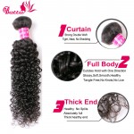 Big Discount Short Curly Weave 7a Unprocessed Brazilian Curly Human Hair 3 Bundles Brazilian Kinky Curly Virgin Hair Jerry Curl