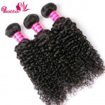Big Discount Short Curly Weave 7a Unprocessed Brazilian Curly Human Hair 3 Bundles Brazilian Kinky Curly Virgin Hair Jerry Curl