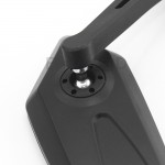 Black Motorcycle Rear View Mirrors Universal Handlebar Side Rearview Mirror 8mm 10mm for Honda Suzuki Yamaha Kawasaki Scooter