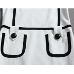 Black White Dress Women Bodycon Dresses Robe Femme Plus Size Dress Pencil Summer Vintage 3XL Knitted Party Dresses Vestidos D013
