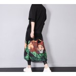 Black color women's dressFashion style ladies gauze hollow-out lion stitching patch pattern fleece dress Women dresses