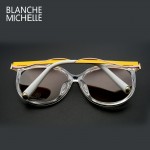 Blanche Cat eye Polarized Sunglasses Women Pink Frame Sun Glasses Brand Designer Female Ladies Shades Sunglass Eyewear With Box