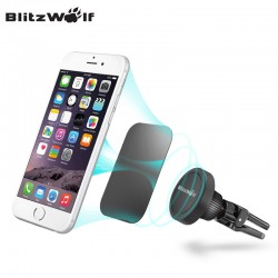 BlitzWolf Magnetic Phone Holder Car Air vent Universal Mobile Phone Mount Holder 360 Degree Rotate Stand Phone Bracket Car 