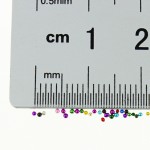Blueness 12colors Mixed Glitter Beads for 3D Nail Art Jewelry Charms Nails Manicure Decorative Accessories Stud ZP206