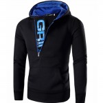 Brand 2017 Hoodie  Popular Oblique Zipper Hoodies Men Fashion Tracksuit Male Sweatshirt Off White Hoody Mens Purpose Tour 3XL DS