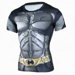Brand Clothing 2016 Superhero Compression Shirt 3D Captain America Punisher T Shirt Bodybuilding Crossfit t-shirt