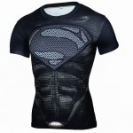 Brand Clothing 2016 Superhero Compression Shirt 3D Captain America Punisher T Shirt Bodybuilding Crossfit t-shirt