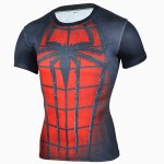 Brand Clothing 2016 Superhero Compression Shirt 3D Captain America Punisher T Shirt Bodybuilding Crossfit t-shirt