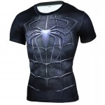 Brand Clothing 2016 Superhero Compression Shirt 3D Captain America Punisher T Shirt Bodybuilding Crossfit t-shirt
