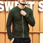 Brand Men Sweatshirts Jackets Winter Solid Fashion Hoodies Sweatshirt All pilot Zipper coat Men Sportswear Saints style outwear