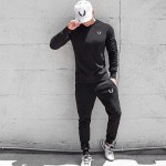 Brand Mens spring Autumn pullover Fashion leisure sportswear gyms Fitness Hoodies Sweatshirts clothing cotton tracksuit