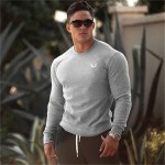 Brand Mens spring Autumn pullover Fashion leisure sportswear gyms Fitness Hoodies Sweatshirts clothing cotton tracksuit