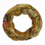 Brand New Fashion Women Ring Loop Scarves Leopard Print Cowl Neck Scarf  All-match Lady Soft Infinity Scarf  180*80 CM