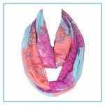 Brand New Fashion Women Ring Loop Scarves Leopard Print Cowl Neck Scarf  All-match Lady Soft Infinity Scarf  180*80 CM