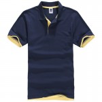 Brand New Men's Polo Shirt Men Cotton Polyester Polo Shirts Short Sleeve shirt Plus Size XS-3XL mens polo shirt