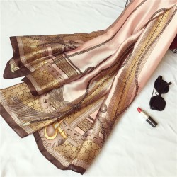 Brand Summer women scarf quality winter and autumn silk scarf print shawls wrap long female pashmina ladies stole christmas gift