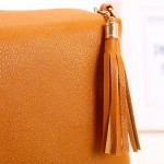Brand designer women bag soft leather fringe crossbody bag shoulder women messenger bags candy color A866