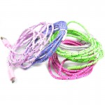 BrankBass 1M/2M/3M Braided Wire Micro USB Cable 3ft Sync Nylon Woven Charger Cords For Samsung Galaxy S3 S4 S6 Blackberry SONY