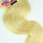 Brazilian Dark Root Blonde Hair Body Wave 3pcs Two Tone 1b 613 Virgin Hair 8"-30" Ombre Brazilian Hair