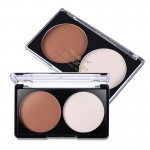 By Nanda Face Shading Powder Contour Bronzer Highlighter Palette Set Trimming Powder Makeup Face Contour Grooming Pressed Powder