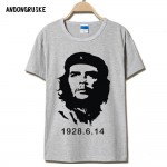 CHE GUEVARA summer o neck 3d print shirt men brand clothing cotton mens t shirts fashion 2016 hombre tops tee free shipping