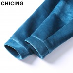 CHICING Women Warm Velvet Solid Color Short Long Sleeves Coat 2016 New Fashion Winter Basic Padded Flight Bomber Jacket B1610015