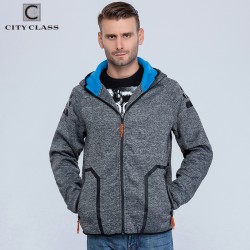 CITY CLASS 2016 Autumn Winter Men's Hoodies of Brand Clothing Harajuku HipHop Sweatshirts for Male Outerwear Waterproof zip 2766