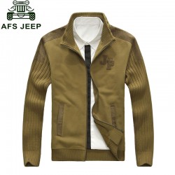 CLOTHES 2017 Autumn Casual Men's Hoodies Sweatshirts Cotton Cardigan Knitting Pachwork Hoodies Long Sleeve Clothes M~ 3XL