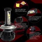 CNSUNNYLIGHT Super Bright Car LED Headlight Kit H4 H13 9007 Hi/Lo H7 H11 9005 9006 w/ XHP50 Chips Replacement Bulbs 3000K 4300K