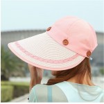 COKK New Retail Fashion Women Wide Large Brim Floppy Summer Beach A Sun Hat Straw Hat Button Cap Summer Hats For Women