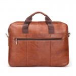 CONTACT'S 2017 Fashion Genuine Leather Men Briefcase Cowhide Men's Messenger Bags 14" Laptop Business Bag Luxury Lawyer Handbags