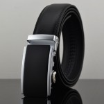COWATHER 2016 Men cow genuine leather belts for men two colors high quality Automatic cinto masculino Extra large free shipping