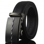 COWATHER 2016 Men cow genuine leather belts for men two colors high quality Automatic cinto masculino Extra large free shipping